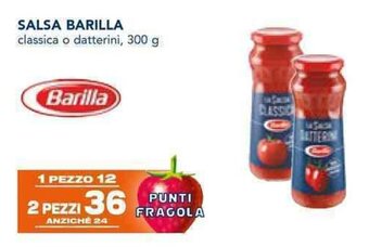 SALSA BARILLA classica o datterini, 300 g