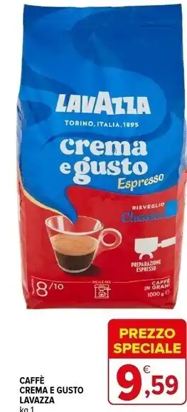 Iperal Lavazza caffè crema e gusto offerta