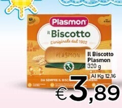 Crai Plasmon il biscotto offerta