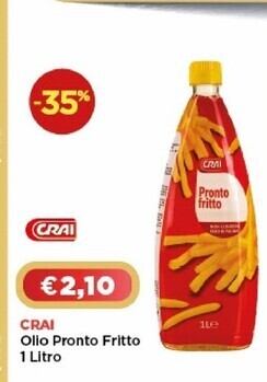 Crai Crai olio pronto fritto offerta