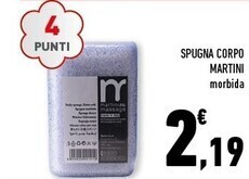 Conad Margherita Martini spugna corpo offerta