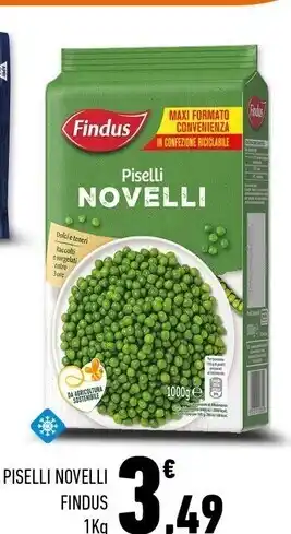 Conad Margherita Findus piselli novelli offerta