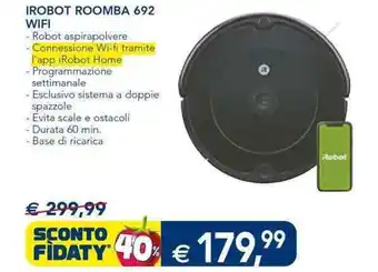Esselunga IROBOT ROOMBA 692 WIFI offerta