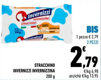 Conad STRACCHINO INVERNIZZI INVERNIZZINA 200 g offerta