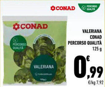 Conad VALERIANA CONAD PERCORSO QUALITÀ 125 g offerta