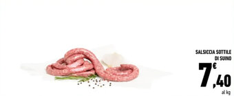 Conad SALSICCIA SOTTILE DI SUINO offerta