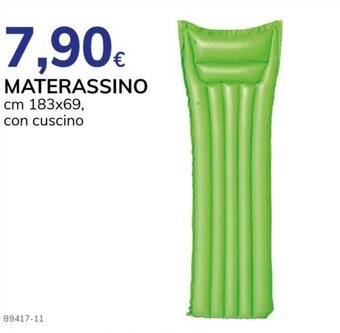 Basko MATERASSINO cm 183x69, con cuscino offerta