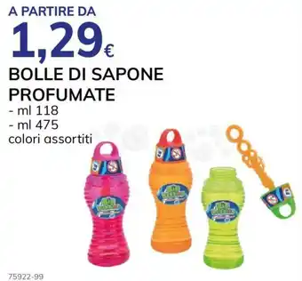 Basko BOLLE DI SAPONE PROFUMATE ml 118 offerta