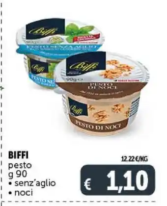 Deco Supermercati BIFFI pesto g90 offerta