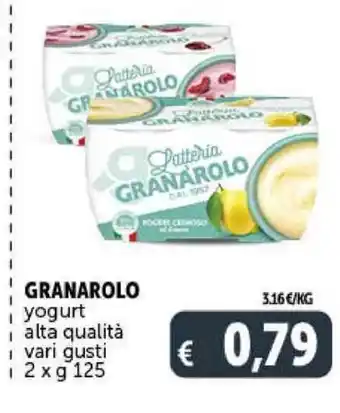 Deco Supermercati GRANAROLO yogurt 2 x g125 offerta