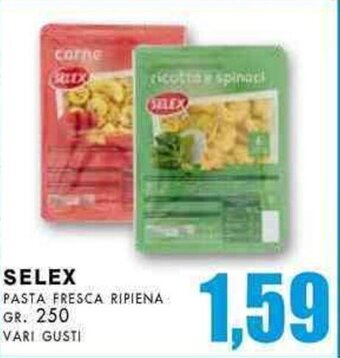 SELEX PASTA FRESCA RIPIENA GR. 250 VARI GUSTI