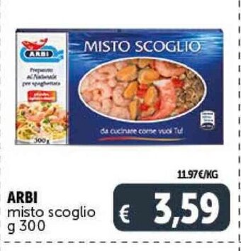Deco Supermercati ARBI misto scoglio g 300 offerta