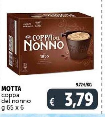 Deco Supermercati MOTTA coppa del nonno g 65 x 6 offerta