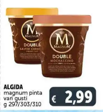 Deco Supermercati ALGIDA magnum pinta vari gusti g 297/303/310 offerta