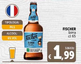 Deco Supermercati FISCHER birra cl 65 offerta
