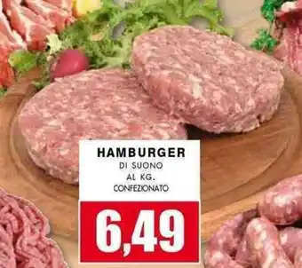 La Mimosa Supermercati HAMBURGER DI SUONO offerta