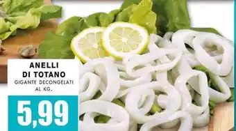 ANELLI DI TOTANO GIGANTE DECONGELATI
