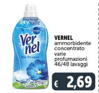 Deco Supermercati VERNEL ammorbidente concentrato varie profumazioni 46/48 lavaggi offerta