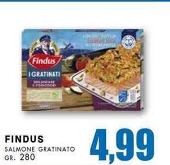FINDUS SALMONE GRATINATO GR. 280
