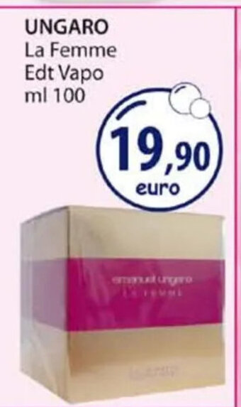 Acqua & Sapone UNGARO La Femme Edt Vapo ml 100 offerta