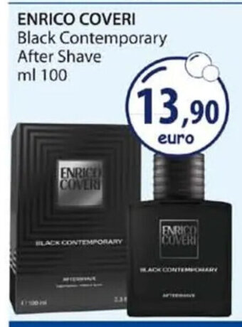 Acqua & Sapone ENRICO COVERI Black Contemporary After Shave ml 100 offerta