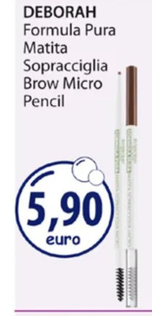 DEBORAH Formula Pura Matita Sopracciglia Brow Micro Pencil