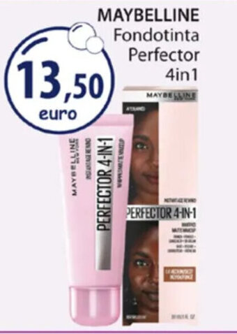 Acqua & Sapone MAYBELLINE Fondotinta Perfector 4in1 offerta