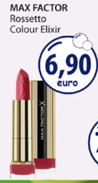 Acqua & Sapone MAX FACTOR Rossetto Colour Elixir offerta