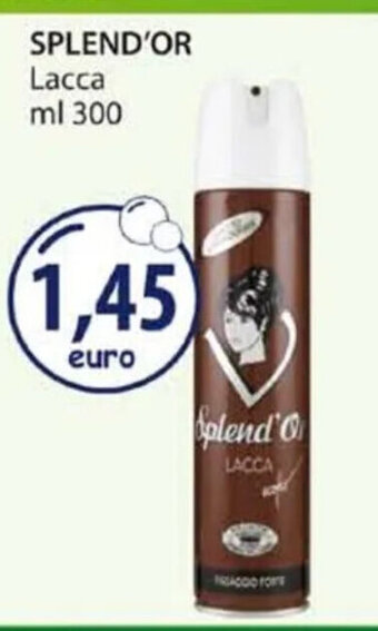 Acqua & Sapone SPLEND'OR Lacca ml 300 offerta