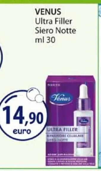 Acqua & Sapone VENUS Ultra Filler Siero Notte ml 30 offerta