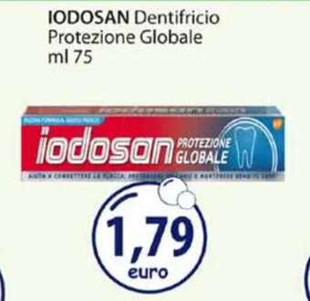 Acqua & Sapone IODOSAN Dentifricio Protezione Globale ml 75 offerta