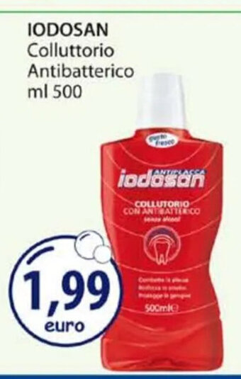 Acqua & Sapone IODOSAN Colluttorio Antibatterico ml 500 offerta