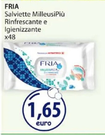 Acqua & Sapone FRIA Salviette MilleusiPiù Rinfrescante e Igienizzante x48 offerta