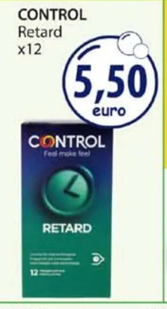 Acqua & Sapone CONTROL Retard x12 offerta