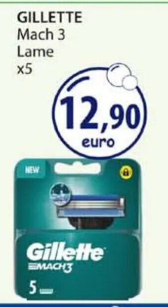 Acqua & Sapone GILLETTE Mach 3 Lame x5 offerta