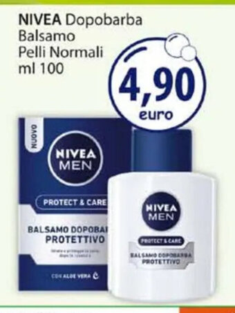 Acqua & Sapone NIVEA Dopobarba Balsamo Pelli Normali ml 100 offerta