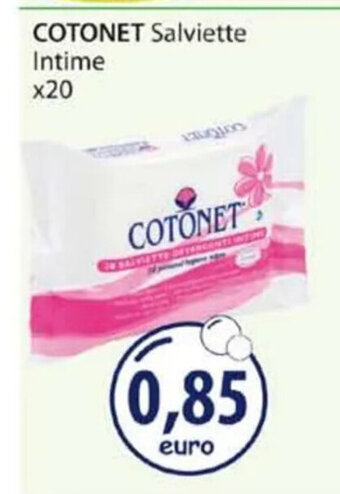 COTONET Salviette Intime x20