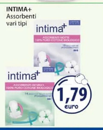 Acqua & Sapone INTIMA+ Assorbenti vari tipi offerta