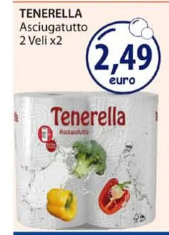 Acqua & Sapone TENERELLA Asciugatutto 2 Veli x2 offerta