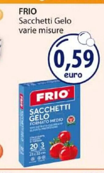 Acqua & Sapone FRIO Sacchetti Gelo varie misure offerta