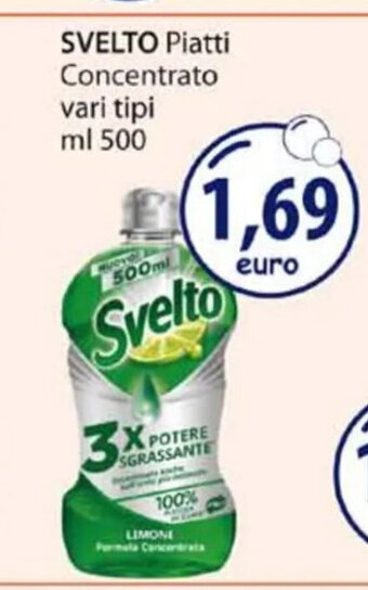 Acqua & Sapone SVELTO Piatti Concentrato vari tipi ml 500 offerta