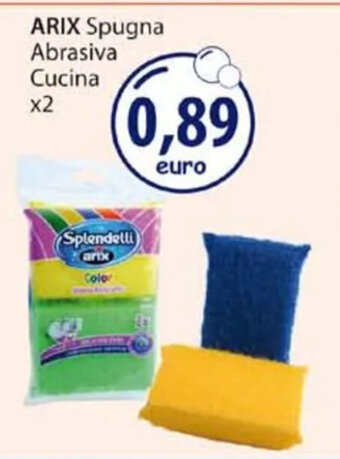 Acqua & Sapone ARIX Spugna Abrasiva Cucina x2 offerta