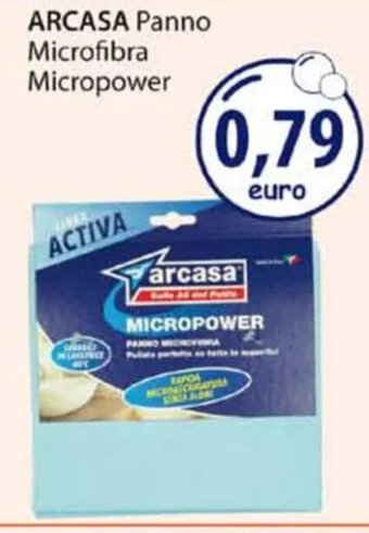 Acqua & Sapone ARCASA Panno Microfibra Micropower offerta