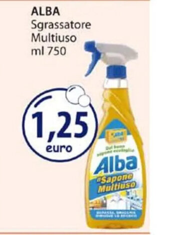 Acqua & Sapone ALBA Sgrassatore Multiuso ml 750 offerta