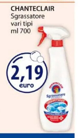 Acqua & Sapone CHANTECLAIR Sgrassatore vari tipi ml 700 offerta