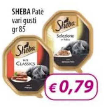 Acqua & Sapone SHEBA Patè vari gusti gr 85 offerta