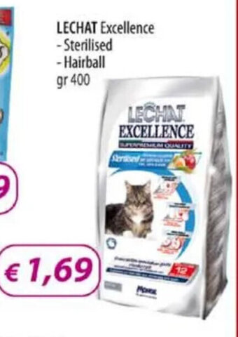 Acqua & Sapone LECHAT Excellence -Sterilised - Hairball gr 400 offerta