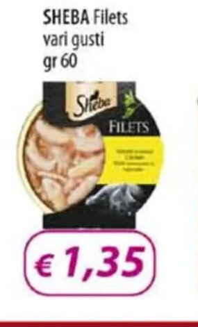 Acqua & Sapone SHEBA Filets vari gusti gr 60 offerta