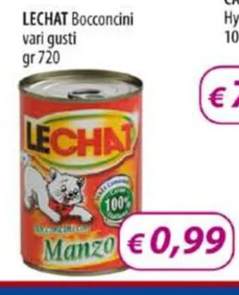 Acqua & Sapone LECHAT Bocconcini vari gusti gr 720 offerta