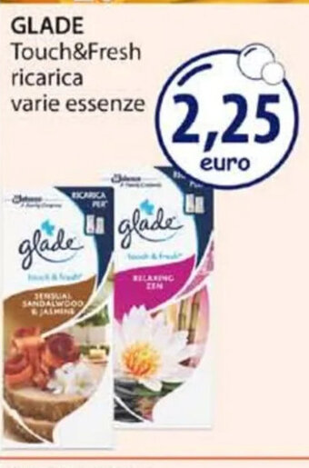 Acqua & Sapone GLADE Touch&Fresh ricarica varie essenze offerta